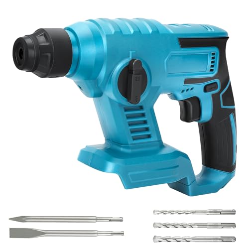 Akku Bohrhammer für Makita 18V Lithium-Akku, Akku 18V Bohrhammer 600W Bürstenloser Bohrhammer, Schlagenergie 2.5 J Akku Bohrhammer für Makita 18V Lithium-Akku, Akku 18V Bohrhammer 600W Bürstenloser Bohrhammer, Schlagenergie 2.5 J von Kistrba