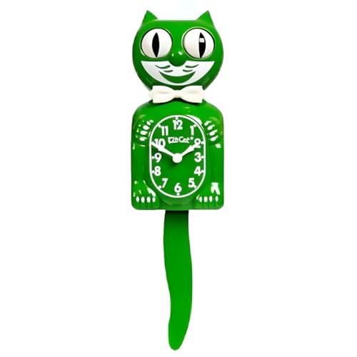 Kit Cat Klock Klassisches Grün von Kit Cat Klock