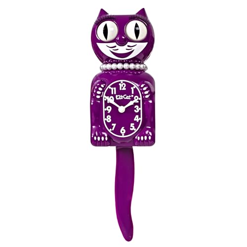 Kit Cat Klock Limited Edition Lady (Boysenberry) von Kit Cat Klock