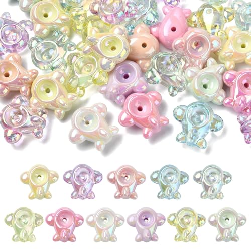 KitBeads 60 Stück 2 Stile Flugzeug Acryl Perlen Blickdicht Glitzer Chunky Fahrzeug Flugzeug Perlen für Schmuckherstellung Armbänder Halsketten Handwerk KitBeads 60 Stück 2 Stile Flugzeug Acryl Perlen Blickdicht Glitzer Chunky Fahrzeug Flugzeug Perlen für Schmuckherstellung Armbänder Halsketten Handwerk von KitBeads