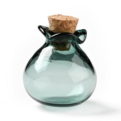 KitBeads Mini-Glasflaschen mit Korkverschluss, für Bastelarbeiten, Hochzeitsgeschenke, Sand, Heimdekoration, 10 Stück von KitBeads