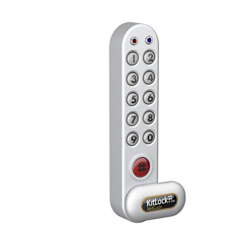 KitLock Elektronikschloss KL1060 NetCode | zeitlich beschränkbare Codes | für Schließfächer und Möbel | silber KitLock Elektronikschloss KL1060 NetCode | zeitlich beschränkbare Codes | für Schließfächer und Möbel | silber von KitLock