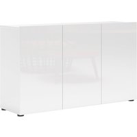 INOSIGN Sideboard "MISTER, Sideboard,Kommode, Anrichte, Kredenz, mit 4 geräumigen Fächern" Kommode, komplett Hochglanz lackiert, Breite 135cm INOSIGN Sideboard "MISTER, Sideboard,Kommode, Anrichte, Kredenz, mit 4 geräumigen Fächern" Kommode, komplett Hochglanz lackiert, Breite 135cm von Inosign