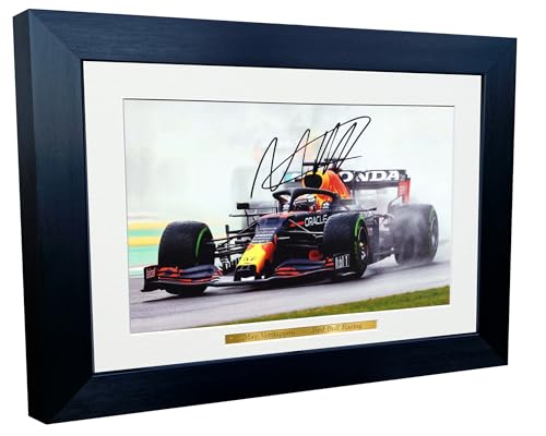 Kitbags & Lockers Max Verstappen Red Bull Autogramm-Bilderrahmen, 30,5 x 20,3 cm, A4, Formel 1, F1-Poster, Geschenk Kitbags & Lockers Max Verstappen Red Bull Autogramm-Bilderrahmen, 30,5 x 20,3 cm, A4, Formel 1, F1-Poster, Geschenk von Kitbags & Lockers