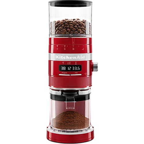 KitchenAid KAFFEEMÜHLE - ARTISAN 5KCG8433 - Empire rot - von French Press bis Espresso 5KCG8433EER von KitchenAid