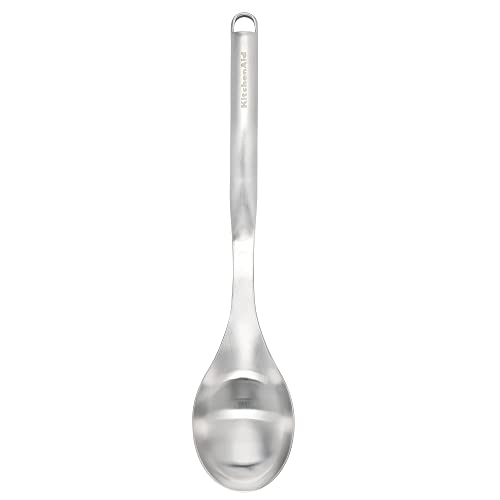 KitchenAid Premium Edelstahl Kochlöffel, großer Servierlöffel aus Metall von KitchenAid