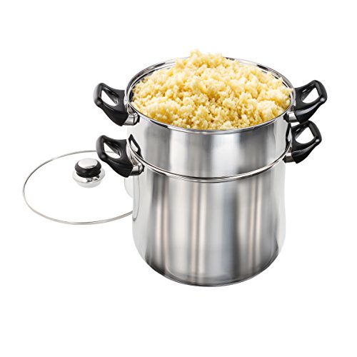 LIVOO MEP119 Couscouser, grau, 12 L von Kitchen Artist