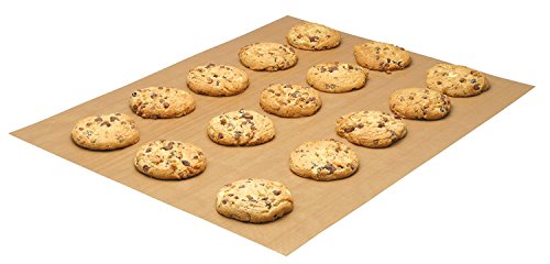 KitchenCraft Große wiederverwendbare Antihaft-Backmatte, Braun, 40 x 33 x 1.5 cm von KC BLUE