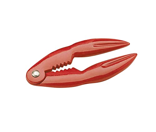 KitchenCraft Hummer-Knacker, Rot, Meeresfrüchte-Zange,14 cm x 7 cm von KitchenCraft