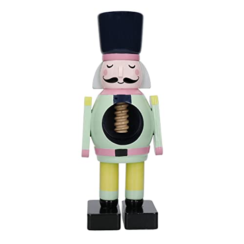 KitchenCraft KCXMNUTMAN Nussknacker-Kollektion aus Holz, männlich, mit Geschenkanhänger, Mehrfarbig von KitchenCraft