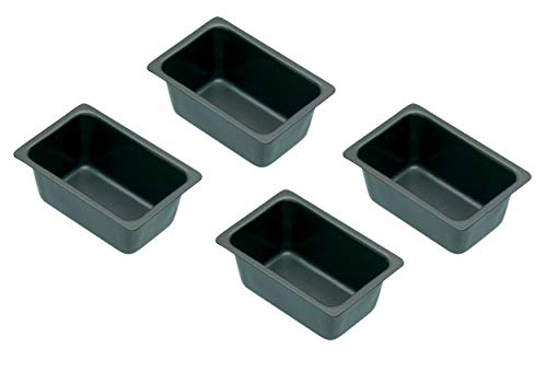 Kitchen Craft Mini-Kastenform mit Antihaftbeschichtung, 4er-Set von KitchenCraft