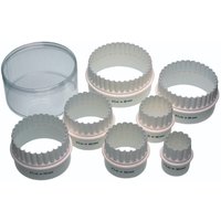 Kitchen Craft - Plätzchenformen mit Doppelrand (Kunststoff, 7 Stück) von Kitchen Craft