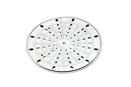 KitchenCraft Hitzeverteilender Simmerring 18cm, Geeignete Simmerplatte für Gas und Elektroherde, Hitzeverteiler für Kochplatten schützt Töpfe und Speisen, 1 Stück, Silber KitchenCraft Hitzeverteilender Simmerring 18cm, Geeignete Simmerplatte für Gas und Elektroherde, Hitzeverteiler für Kochplatten schützt Töpfe und Speisen, 1 Stück, Silber von KitchenCraft