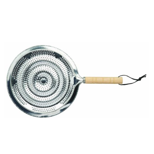 KitchenCraft Gasflammensieb mit Holzgriff, Metall, 21 cm von KitchenCraft