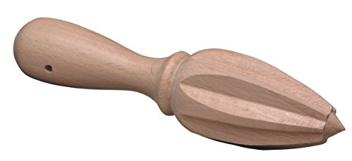 KitchenCraft Zitronenpresse aus Holz, Beige, 3.6 x 6 x 14.9 cm von KitchenCraft