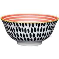 KitchenCraft ECMKCBOWL34SET - Set de Schalen de Keramik mit Muster de Bürste und Streifen, Steingut. KitchenCraft ECMKCBOWL34SET - Set de Schalen de Keramik mit Muster de Bürste und Streifen, Steingut. von Kitchen Craft
