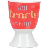 KitchenCraft Eierbecher mit englischem Text "You Crack Me Up" KitchenCraft Eierbecher mit englischem Text "You Crack Me Up" von Kitchen Craft
