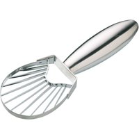 KitchenCraft MasterClass Avocadoschneider de, Ergonomischer Griff, Edelstahlkopf de, 18 cm - Silber von Kitchen Craft