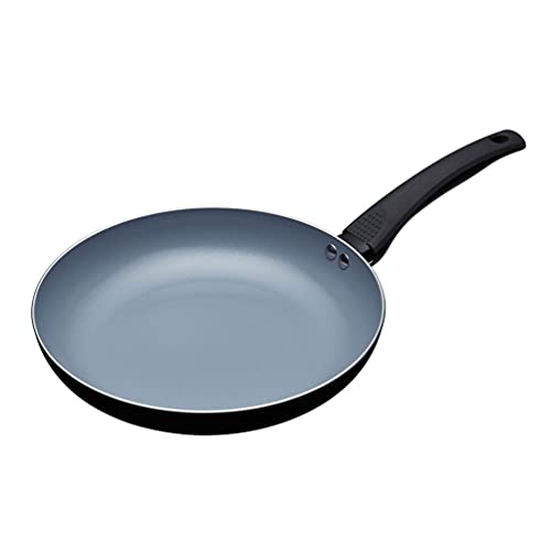 MasterClass Eco Induction Large Frying Pan with Healthier Ceramic Chemical Non Stick, Aluminium / Iron, 30 cm ( 11,8'') Black / Blue von Master Class