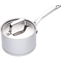 MasterClass MCMINISAU Mini-Stielkasserolle de Edelstahl, induktionsgeeignet, 250 ml, 9 cm (3,5"), Farbe silber von Kitchen Craft