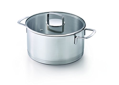 Kitchen Fun Mambo Kochtopf mit Deckel 20 cm, Edelstahl, rostfrei, grau Kitchen Fun Mambo Kochtopf mit Deckel 20 cm, Edelstahl, rostfrei, grau von Kitchen Fun