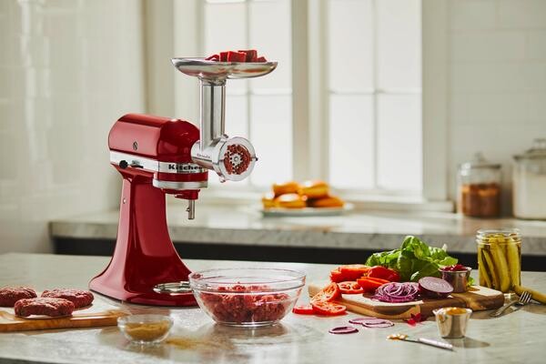 KitchenAid Fleischwolf         Ganzmetall zu Küchenmaschine von KitchenAid