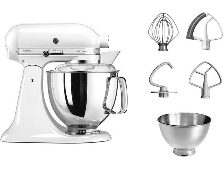 KITCHENAID Küchenmaschine 5KSM175PSEWH WEISS , weiß, B:24cm H:36cm T:37cm, Küchenmaschinen KITCHENAID Küchenmaschine 5KSM175PSEWH WEISS , weiß, B:24cm H:36cm T:37cm, Küchenmaschinen von KitchenAid