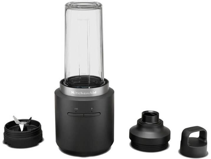 KITCHENAID Standmixer 5KSBR200BM , schwarz (matt schwarz), B:12cm H:30cm T:13cm, Zerkleinerer von KitchenAid