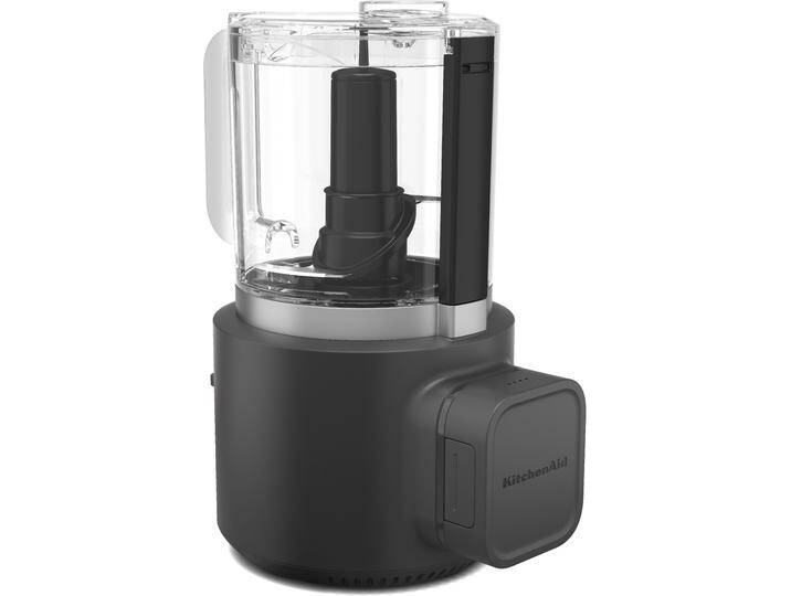 KITCHENAID Zerkleinerer 5KFCR531BM , schwarz (matt schwarz), B:14,5cm H:26,55cm T:18,39cm, Zerkleinerer, mit Akku von KitchenAid