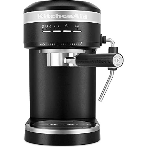 KitchenAid ESPRESSOMASCHINE - ARTISAN 5KES6503 - Gusseisen schwarz - Metallgehäuse Kaffeemaschine 5KES6503EBK von KitchenAid