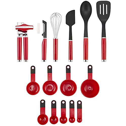 KitchenAid 15 tlg. K??chenutensilien-Set KO447BXERI -Lipire Red von KitchenAid