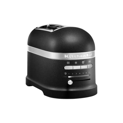 KitchenAid Toaster für 2 Scheiben mit Sandwich-Zange | Artisan | Retro Toast Machine | Verschiedene Funktionen und Bräunungsstufen | Gusseisen Schwarz KitchenAid Toaster für 2 Scheiben mit Sandwich-Zange | Artisan | Retro Toast Machine | Verschiedene Funktionen und Bräunungsstufen | Gusseisen Schwarz von KitchenAid