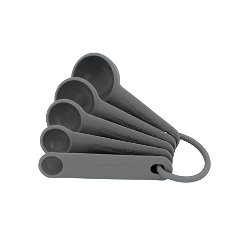 KitchenAid 5pc Messlöffel Set - Holzkohle Grau von KitchenAid