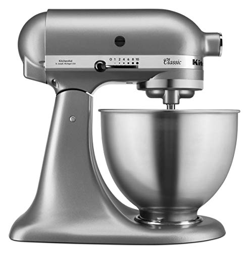 KitchenAid 5K45SSESL Küchenmaschine, silber von KitchenAid