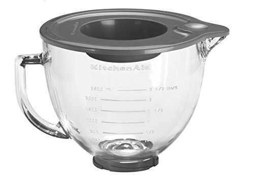 KitchenAid 5K5GB Glasschüssel, 4.8 Liters, Transparent von KitchenAid