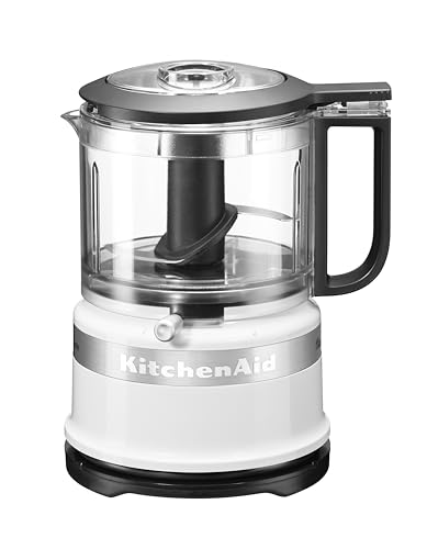 KitchenAid 5KFC3516EWH, Mini-Food-Processor, Großartig zum Hacken, Vorbereiten von Dressings und Saucen, weiß von KitchenAid