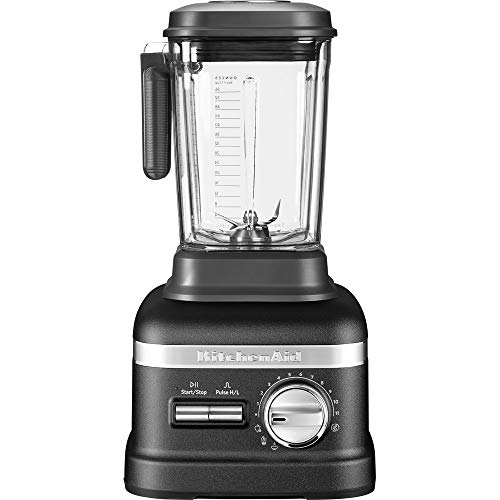 KitchenAid 5KSB8270EBK, Artisan Power Plus Blender/Standmixer, Gusseisen Schwarz von KitchenAid