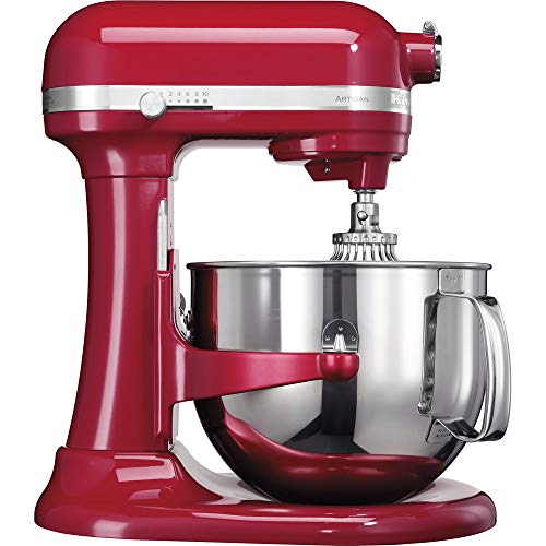 KitchenAid 5KSM7580XEER Küchenmaschine 1.3 HP, 6,9 l Empire, Rot von KitchenAid