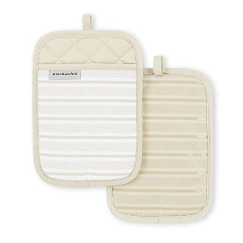 KitchenAid Albany Topflappen-Set, Milchshake, 17,8 x 25,4 cm, 2 Stück KitchenAid Albany Topflappen-Set, Milchshake, 17,8 x 25,4 cm, 2 Stück von KitchenAid