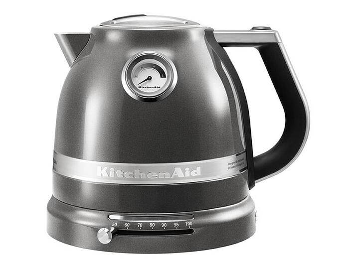 KitchenAid Artisan 5KEK1522EMS Wasserkocher – 1,5L Edelstahl in Medaillon Silber von KitchenAid