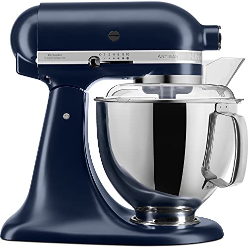 KitchenAid Artisan Küchenmaschine mit Kippbarem Motorkopf 5KSM175PSEIB Ink Blau 5KSM175PSEDR von KitchenAid