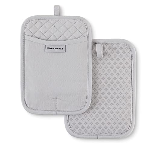 KitchenAid Asteroid Topflappen, 2er-Pack, mattgrau, 17,8 x 25,4 cm KitchenAid Asteroid Topflappen, 2er-Pack, mattgrau, 17,8 x 25,4 cm von KitchenAid