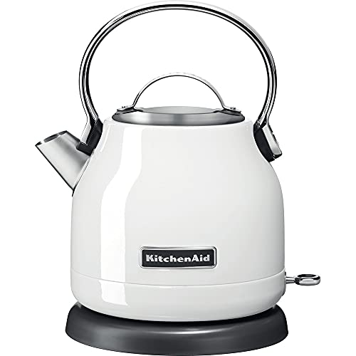 KitchenAid CLASSIC Wasserkocher mit 1,25 L Fassungsvermögen, 1.25 L, weiß von KitchenAid