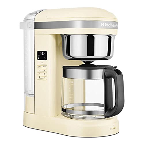 KitchenAid Drip-Kaffeemaschine mit spiralförmigem Wasserauslass 5KCM1209 (Creme) von KitchenAid