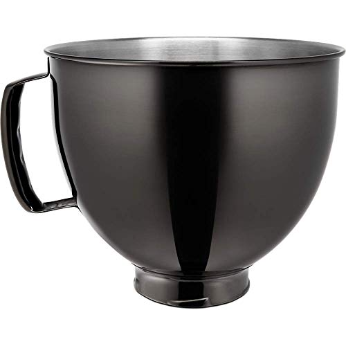 KitchenAid EDELSTAHLSCHÜSSEL 4,8 L – RADIANT BLACK 5KSM5SSBRB von KitchenAid