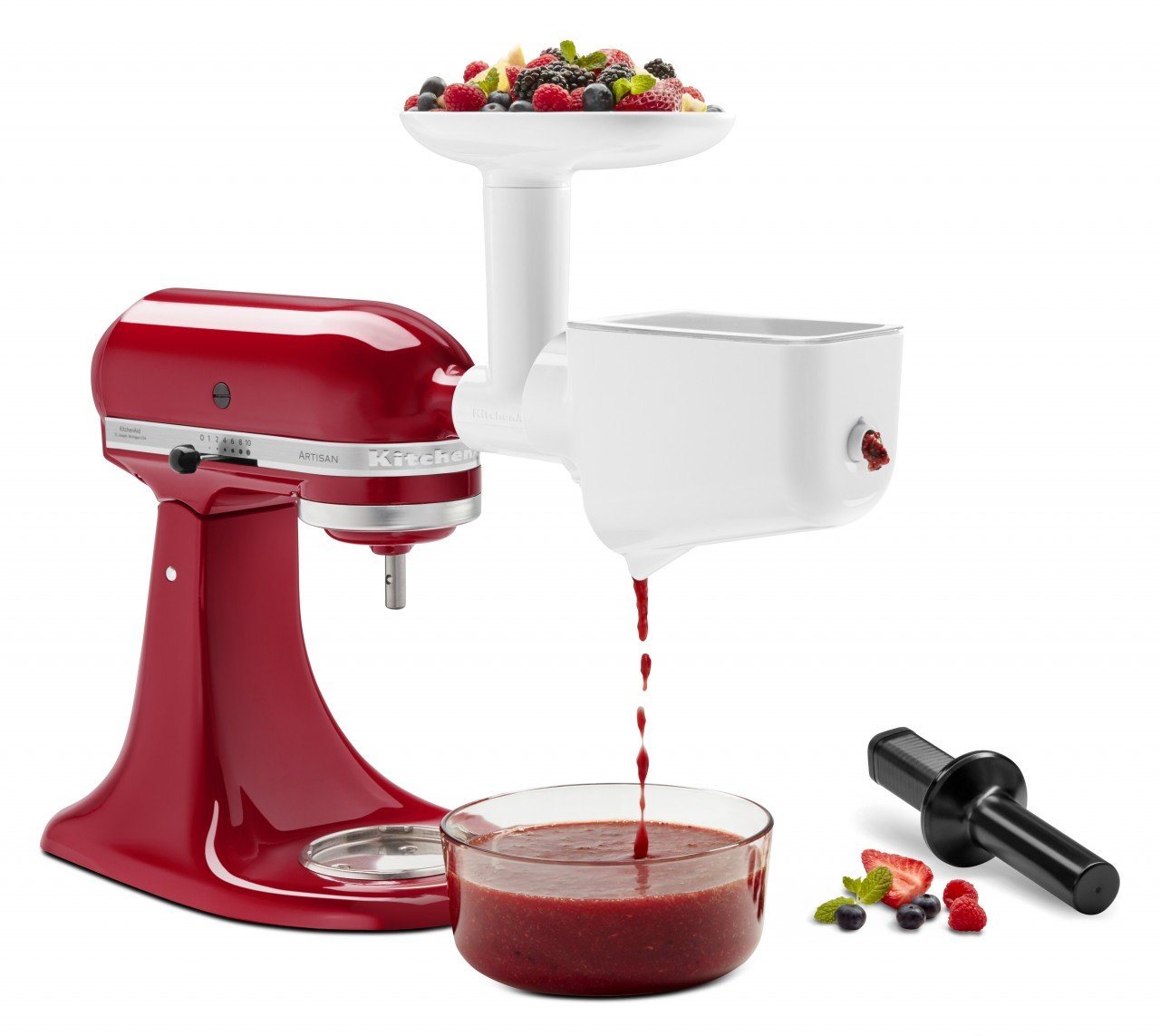 KitchenAid Fleischwolfaufsatz KitchenAid Fleischwolf + Pürieraufsatz 5KSMFVSFGA von KitchenAid