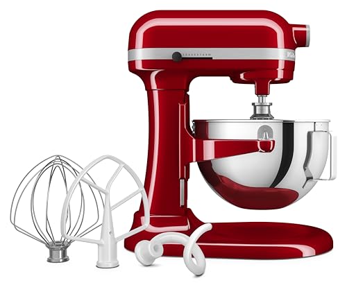 KitchenAid HEAVY DUTY - KÜCHENMASCHINE MIT SCHÜSSELHEBER 5,2 L - EMPIRE ROT 5KSM55SXXEER KitchenAid HEAVY DUTY - KÜCHENMASCHINE MIT SCHÜSSELHEBER 5,2 L - EMPIRE ROT 5KSM55SXXEER von KitchenAid