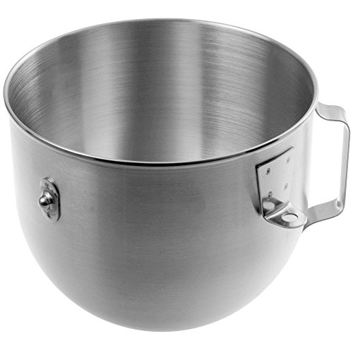 KitchenAid K5ASB Edelstahlschüssel 4,83 L gebürstet KitchenAid K5ASB Edelstahlschüssel 4,83 L gebürstet von KitchenAid
