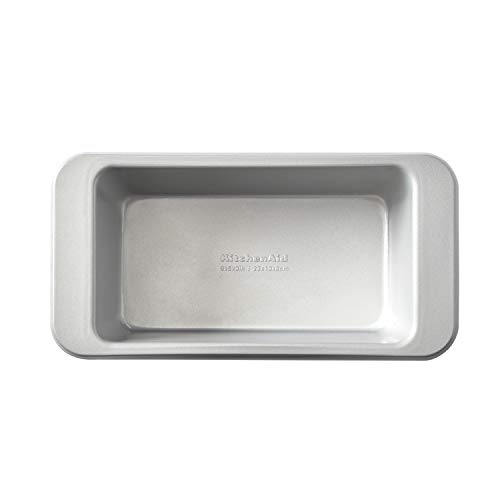 KitchenAid Kastenform aus Stahl, antihaftbeschichtet, 22,9 x 12,7 cm, silberfarben von KitchenAid