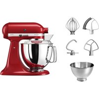 KitchenAid Küchenmaschine "5KSM175PSEER EMPIRE ROT", mit Zubehör im Wert von ca. 112,-€ UVP von KitchenAid